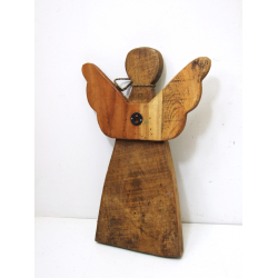 Anioł ze starego drewna 42cm XL